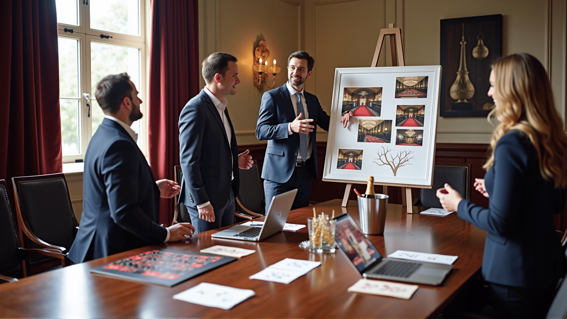 Luxury event planning discussion